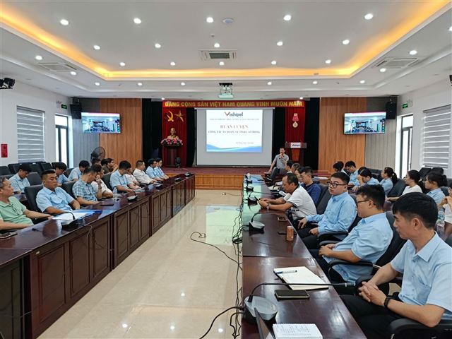 VISHIPEL tổ chức huấn luyện an toàn, vệ sinh lao động cho người lao động trên toàn hệ thống