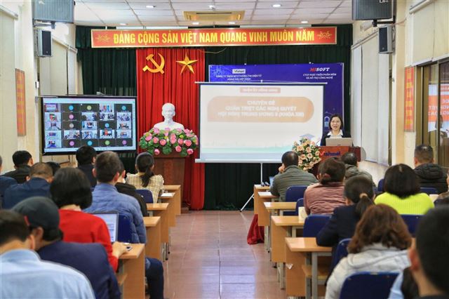 Đảng bộ Công ty VISHIPEL tổ chức Hội nghị quán triệt Nghị quyết Hội nghị lần thứ tám Ban Chấp hành Trung ương Đảng khóa XIII