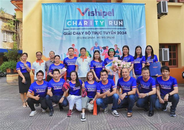 Tổng kết Giải chạy bộ trực tuyến VISHIPEL 2024 – VISHIPEL CHARITY RUN