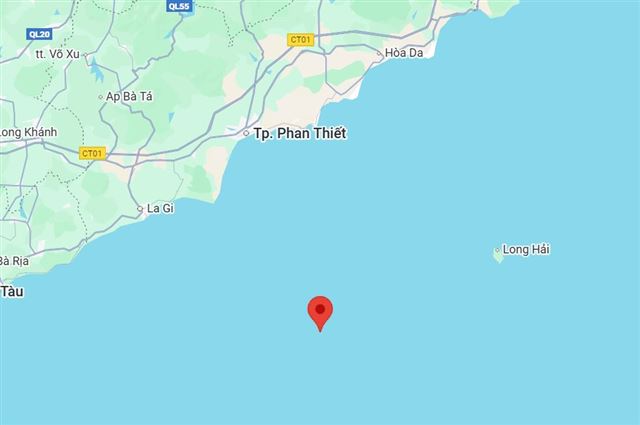 Tìm kiếm thuyền viên tàu cá BV 4594 TS mất tích