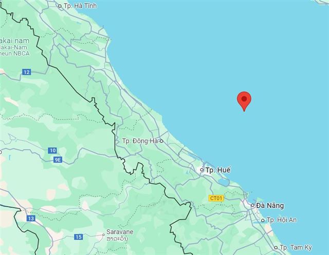 Hỗ trợ y tế cho thuyền viên tàu QNG 94397 TS gặp tai nạn