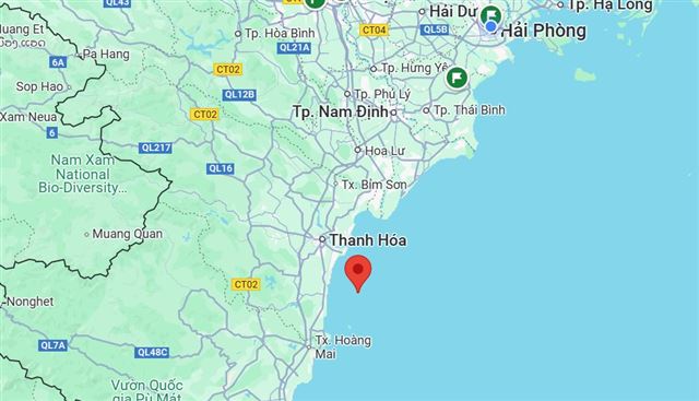 Cháy lớn trên tàu Nam Phát 08 ngoài khơi đảo Mê, hai thuyền viên bỏng nặng