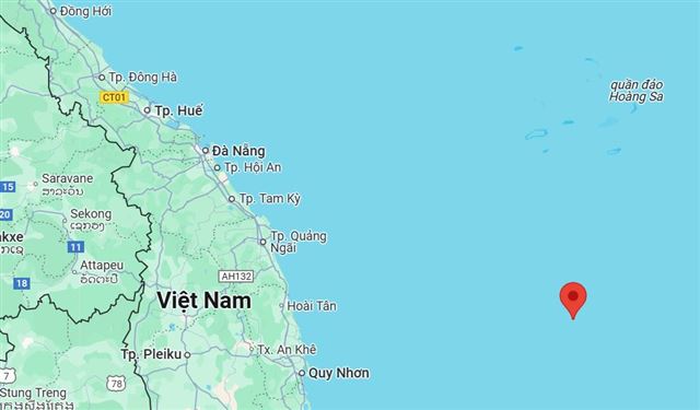Hỗ trợ tìm kiếm bốn thuyền viên của tàu cá BĐ 98765 TS mất tích