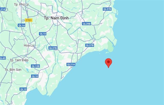 Hệ thống TTDH Việt Nam hỗ trợ tìm kiếm thuyền viên tàu cá NĐ 91158 TS mất tích