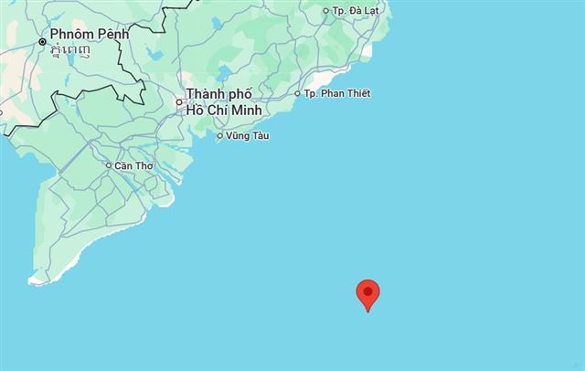 Hệ thống TTDH Việt Nam hỗ trợ y tế khẩn cấp cho thuyền viên tàu cá QNG 94989 TS