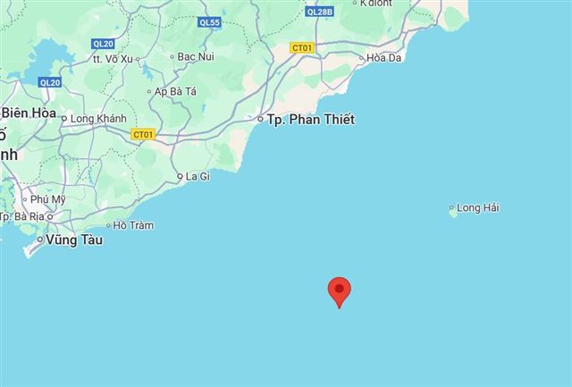 Hỗ trợ tìm kiếm thuyền viên tàu cá BV 92501 TS mất tích