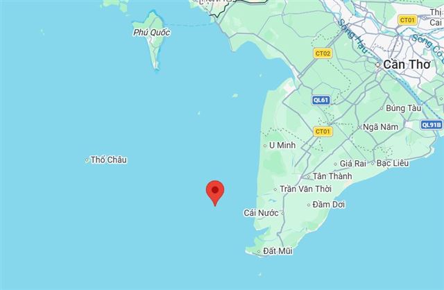 Hỗ trợ tìm kiếm thuyền viên tàu cá TG 91159 TS mất tích trên biển