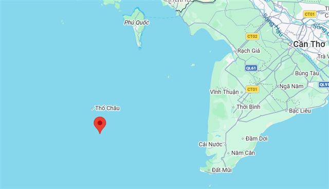 3 thuyền viên tàu cá mất tích gần đảo Thổ Chu 