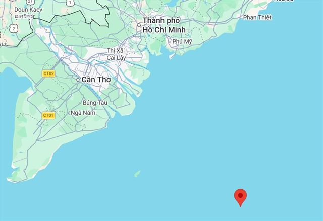 Hỗ trợ tìm kiếm thuyền viên tàu cá BT 93966 TS mất tích trên biển