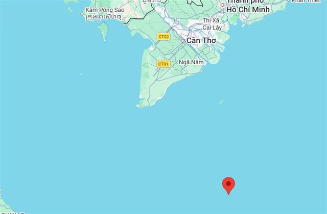 Hỗ trợ tìm kiếm thuyền viên tàu cá BT 97377 TS mất tích trên biển