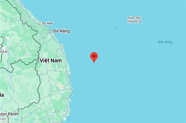 Tàu cá BĐ 98750 TS bị gãy láp trên biển