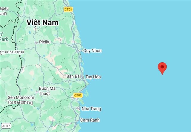 Tàu cá BĐ 93959 TS có 01 thuyền viên mất tích